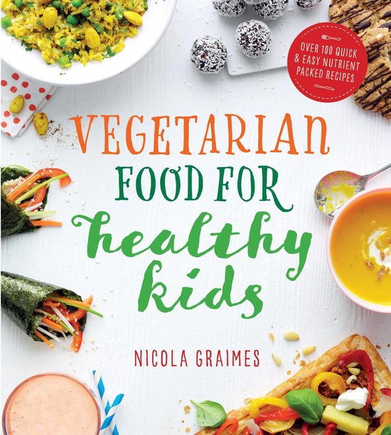 Vegetarian Food for Healthy Kids - cover