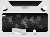 Olivivo® Muismat | Gaming Mousepad XXL | Onderlegger | Grote Muismat | 90x40 CM | Wereldkaart