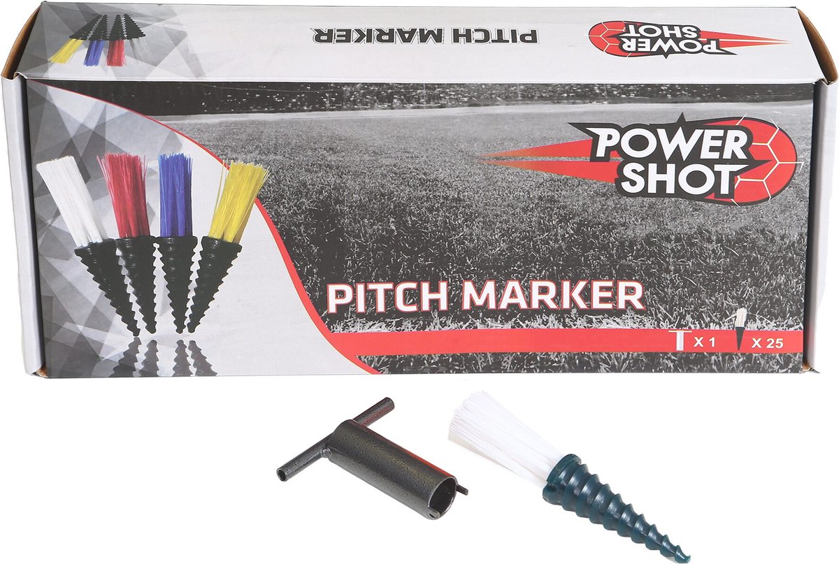 Set van 25 POWERMARKERS + schroefgereedschap - Kleur naar keuze