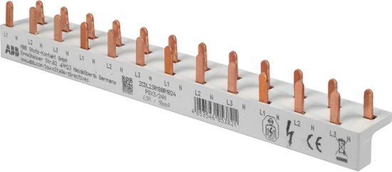 ABB FlexLine kamrail 12 modules 3-fase 63A | bol