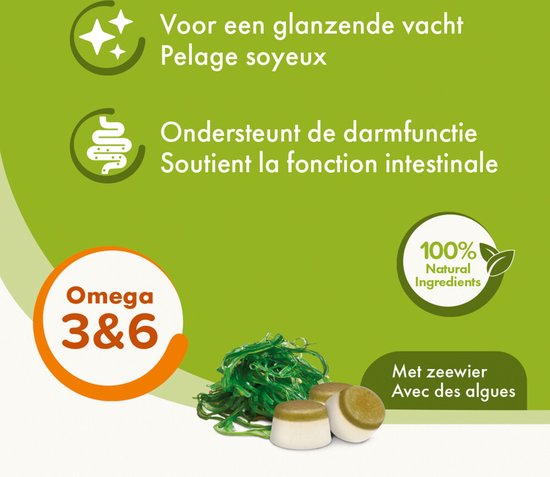 Beaphar Schapenvet Bonbons Zeewier Mini 245g