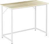 Bureau laptoptafel - wit lichtbruin