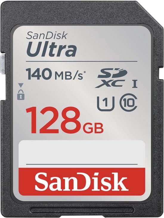 SanDisk Ultra 128 Go SDXC UHS-I Classe 10