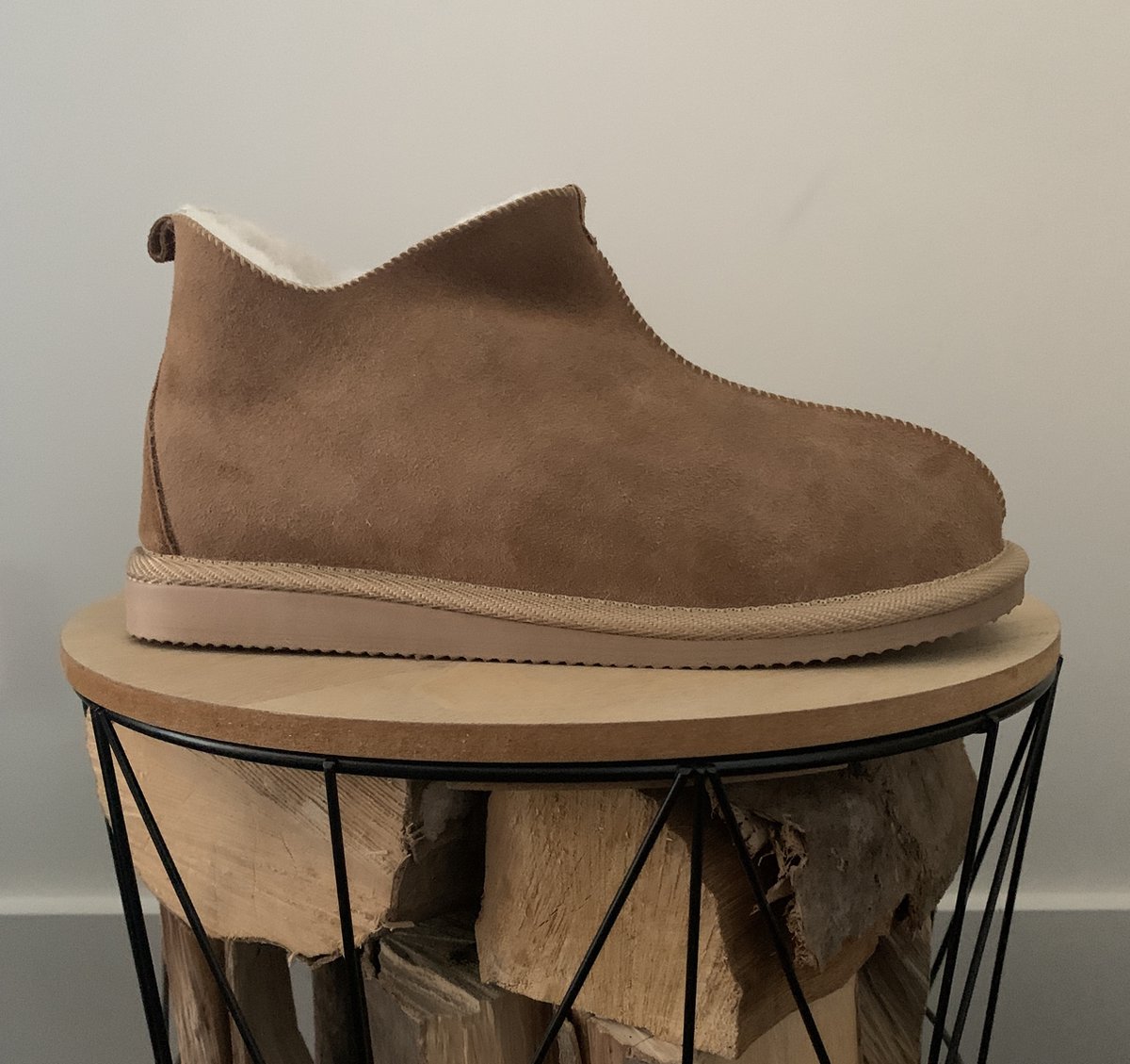 Schapenvacht pantoffels - maat 44