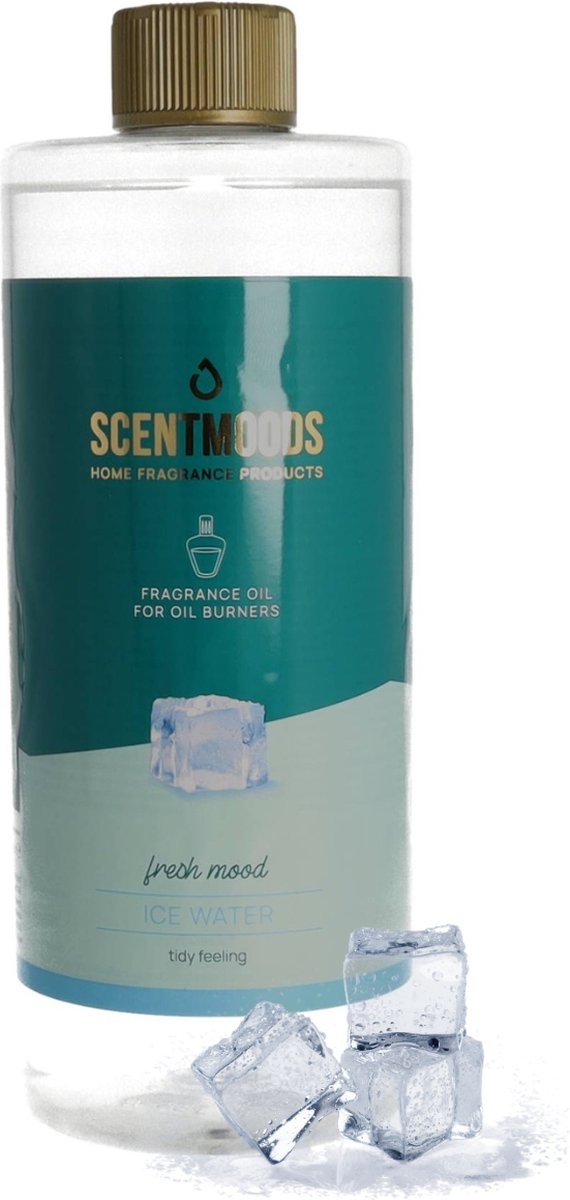 Goedkoopste Scentmoods Ijswater Geurolie - Geurolie Voor Oliebrander - Etherische Olie - Essentiele Olie - Etherische Olien - 750ml