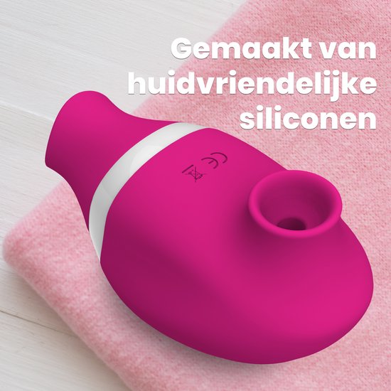 ❤ Vibrateurs pour femmes Vibromasseur à pression de léchage de clitoris 2-en-1 - Vibromasseur de langue - Pression de clitoris - Piston - Sex Toys - Jouets sexuels