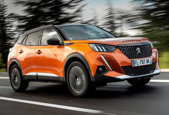 Automatten geschikt voor Peugeot 2008 - 2020-heden - 4-delig - Basic - Uitvoering: 2008 | 110/136/145 Hybrid e-DSC6