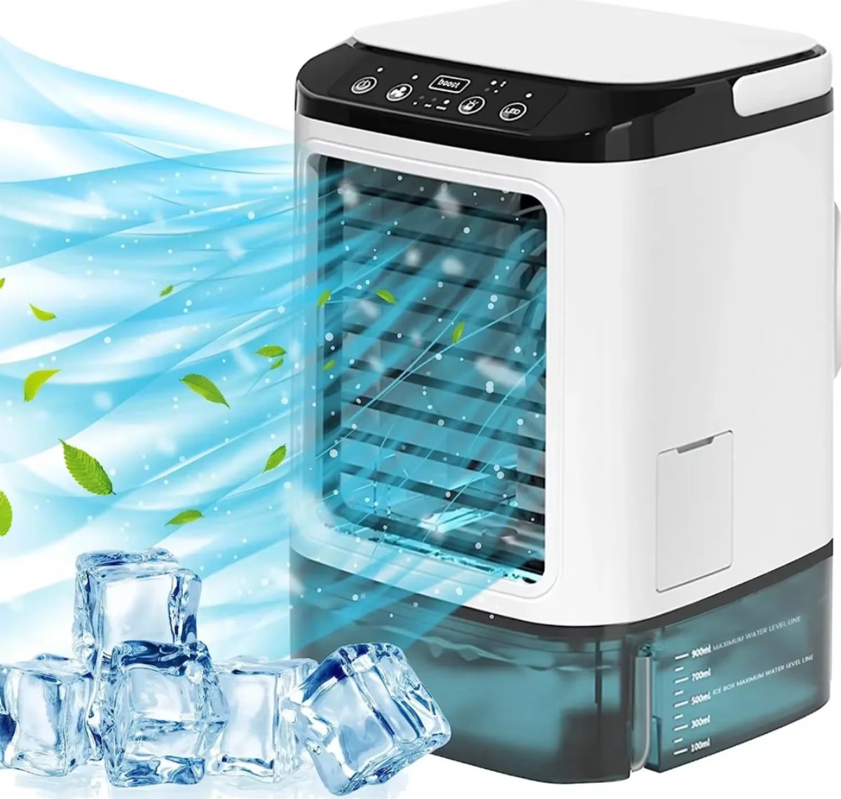 Zennova Mini Airco - Aircooler met ijs element - Zonder afvoerslang