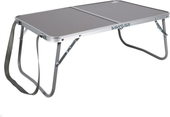 WOLTU Klaptafel, campingkeuken met kast, draagbare picknicktafel met draagtas, licht, met aluminium frame, 6 vakken, CPT8149sz