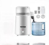 Bol.com Destilleerapparaat - Destilleerketel - Water Destilleerder - 4L - RVS - Maak Zelf Gedestilleerd Water - Puur Water aanbieding