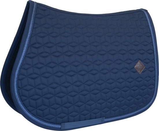 Kentucky Horsewear - Zadeldoek glitter rope jumping navy pony Kentucky Horsewear - Zadeldoek glitter rope jumping navy pony