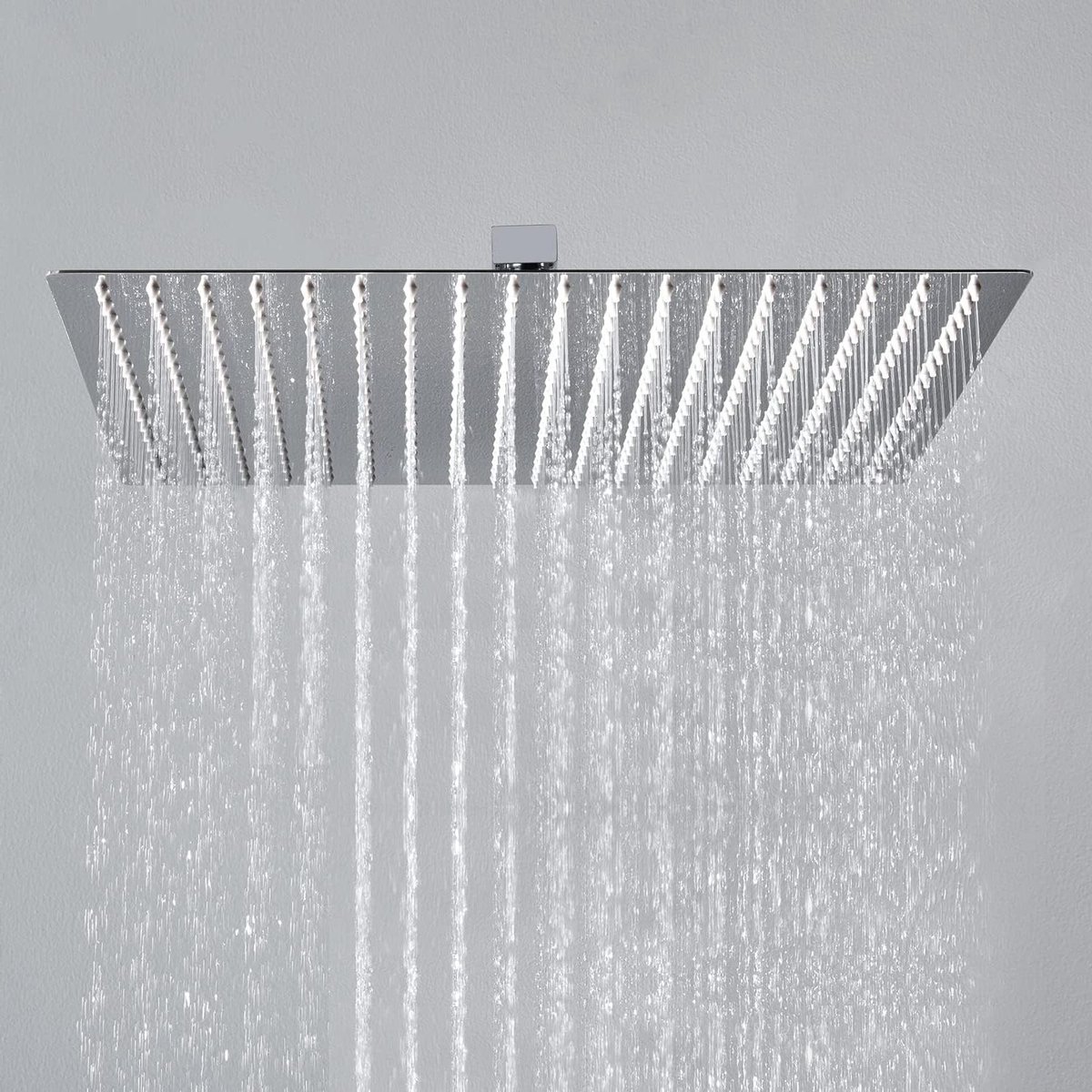 Hoofddouche regendouche - 304 roestvrijstalen douchekop 40x40cm met inbouw