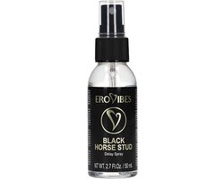 Erovibes Black Horse Stud Delay Spray – Vertraging Spray Voor Mannen – Klaarkomen Uitstellen – 50 ml
