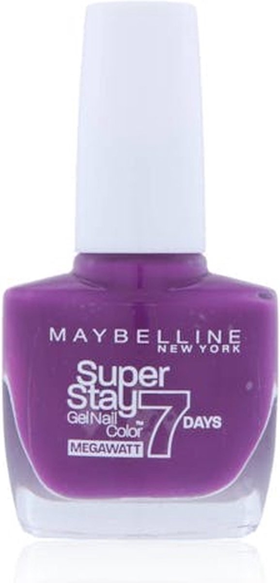 Goedkoopste Maybelline Super Stay 7 Days Mega Watt 290 Purple Surge nagellak Paars