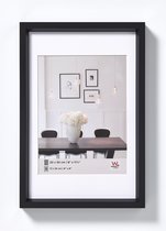 Walther Steel Style - Kunststof lijst - Fotoformaat 20x30 cm - Zwart