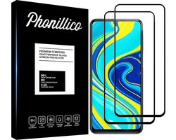 Screenprotector voor Xiaomi Redmi Note 9 Pro / Note 9S / Poco X3 NFC / MI 10T Lite - 2 stuks Beschermglas van glas Transparante glazen schermbeschermfolie met zwarte randen