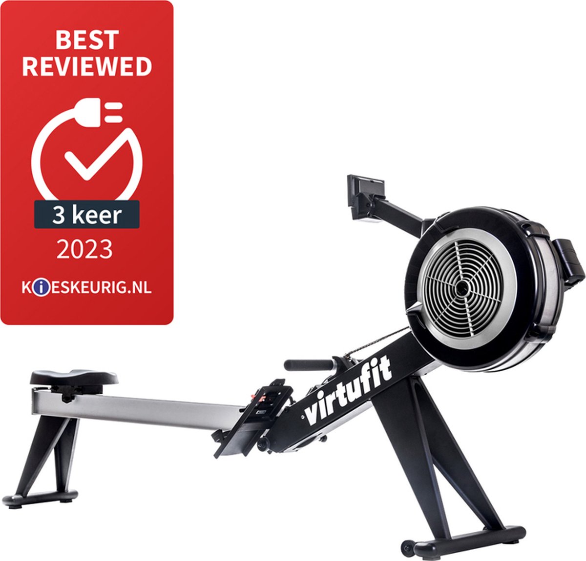 Afbeelding 2 van VirtuFit Roeimachine - Row Ultimate Pro 2i Roeitrainer - Bluetooth/ANT+ - Roeitrainers - Roeimachine voor Thuis