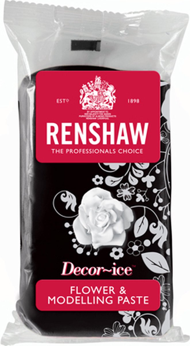 Renshaw Flower & Modelling Paste - Dahlia Black - 250g