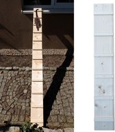 Kattenladder, kattentrap voor balkon, trap, 4 m, met klemmen Kattenladder, kattentrap voor balkon, trap, 4 m, met klemmen