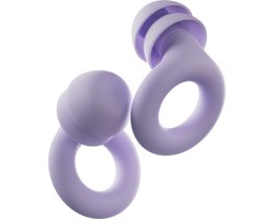 Loop Quiet 2 Plus-oordopjes met Double Tips – Supercomfortabele herbruikbare oordopjes voor slaap, diepe concentratie, gevoeligheid voor geluid en reizen | 24 dB (SNR) demping + 3 dB met Double Tips