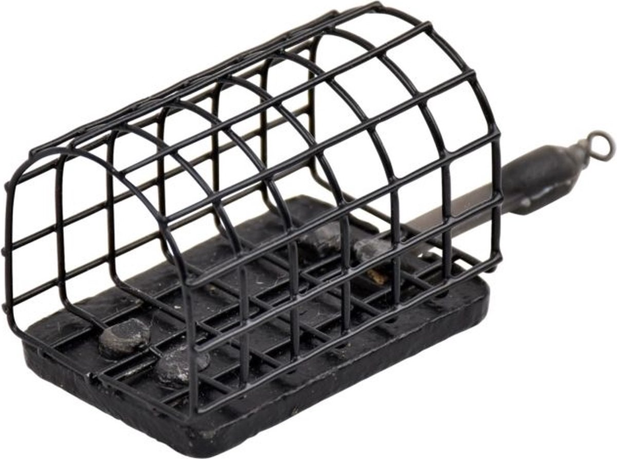 Garbolino Flat Oval Feeder - Metal Feeder - Open Ends - Maat : Xlarge 60g