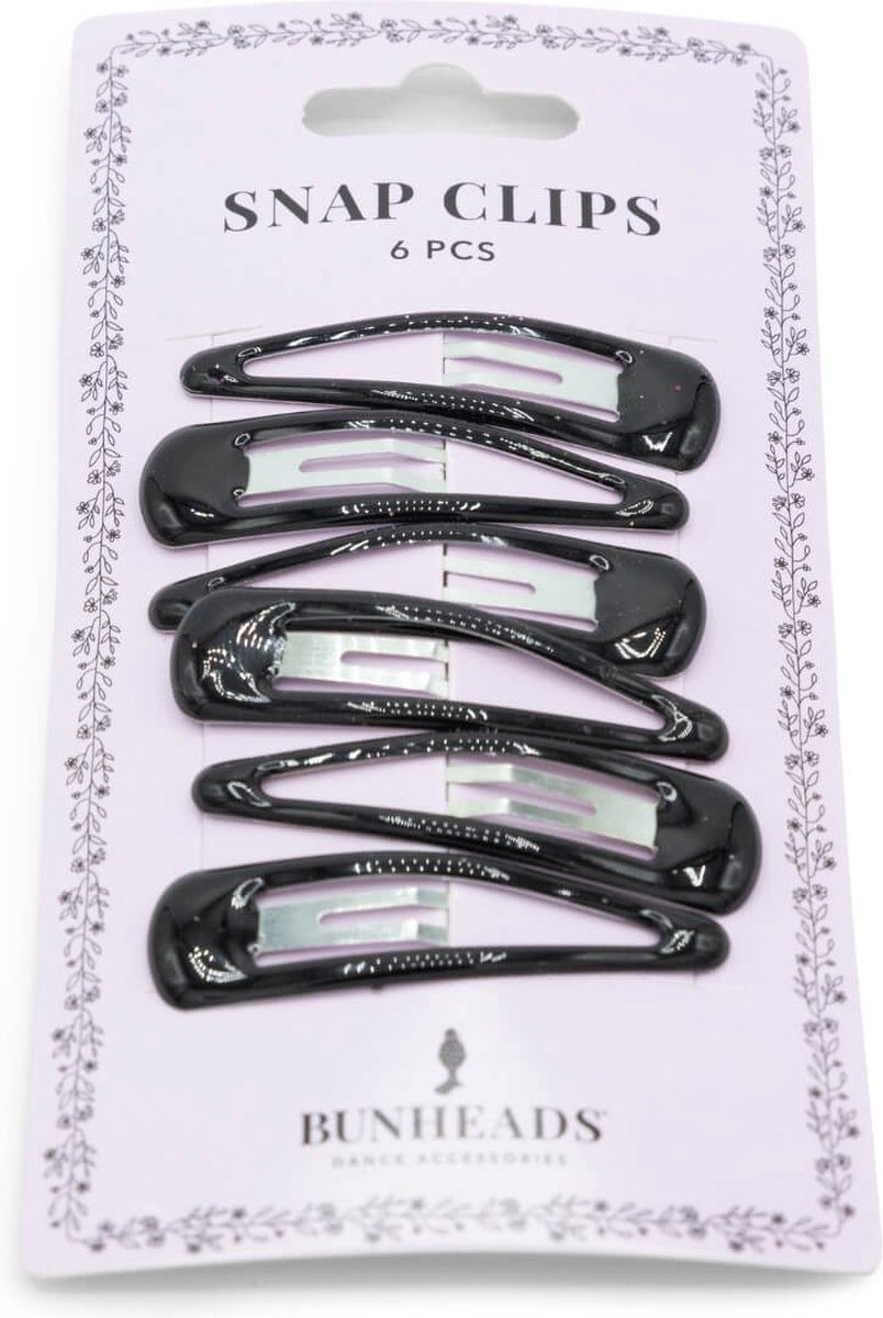 Capezio - Snap Clips - Bunhead -BH1515 - BLK