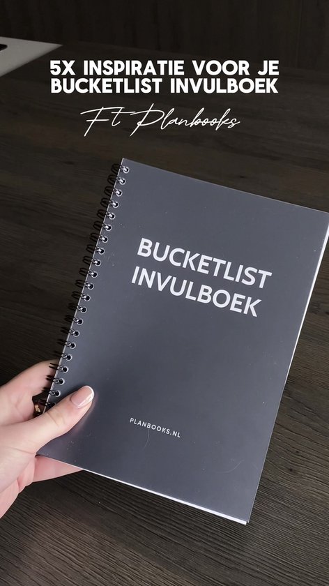 Planbooks - Bucketlist - Bucketlist voor koppels - Bucketlist Boek - Bucketlist reizen