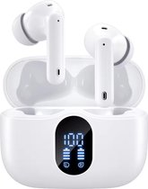 Bol.com Siltcon® Draadloze Oordopjes – Bluetooth Oordopjes – Oortjes draadloos – Oordopjes draadloos - Earpods geschikt - Draadl... aanbieding