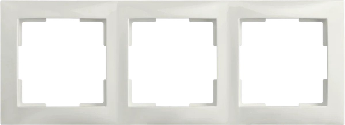 ION industries afdekraam 3-voudig - E1 alpin wit glanzend (80.302.314)