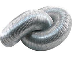 Starx afvoerslang flexibel aluminium 100mm - 3 meter (45.707.02)