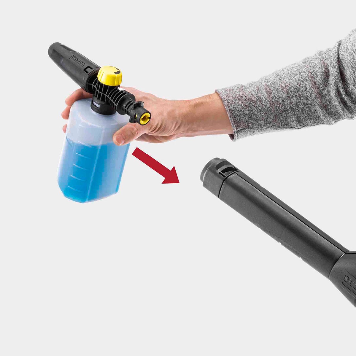 Kärcher FJ 6 Foam Jet voor hogedrukreinigers - Regelbaar - Schuim - Reservoir 0,6 Liter - Geschikt voor K 2 t/m K 7 – foto 2