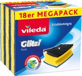 Vileda Trio Schuurspons (Voordeelverpakking) - 16 x 3 stuks
