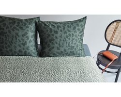 Beddinghouse Iven dekbedovertrek - Tweepersoons - 200x200/220 cm - Groen
