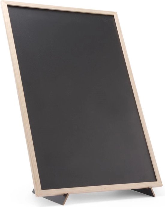 HENDI Krijtbord met houten frame en standaard – 400x600 mm