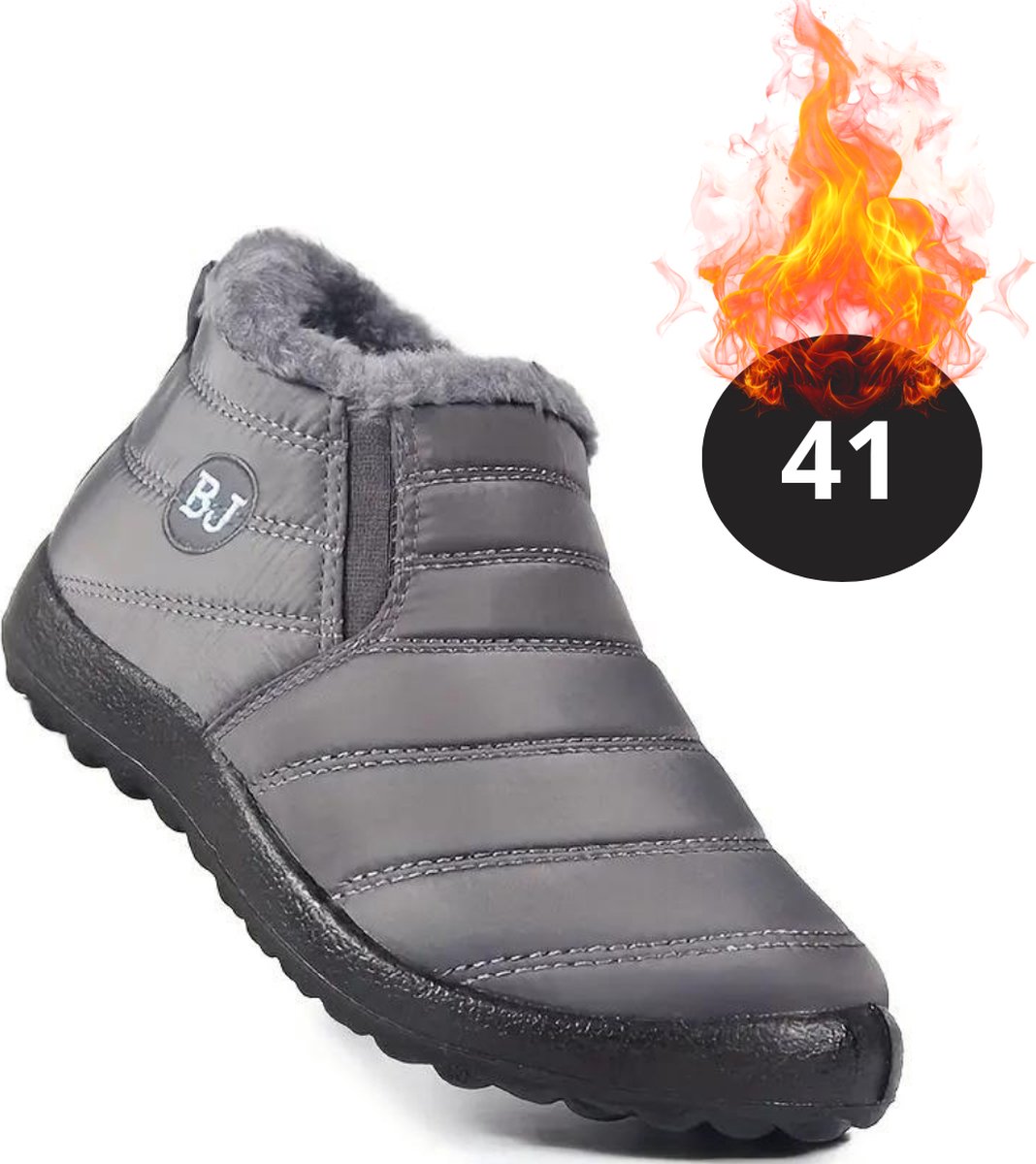Livano Snowboots Sneeuwschoenen Sneeuwboots Dames Wintersport Ski Skischoenen – 41 Laag Grijs