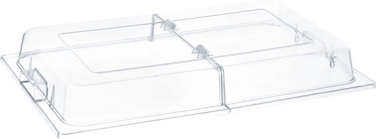 HENDI Presentatiekap – GN 1/1 – Polycarbonaat – 530x325x76 mm