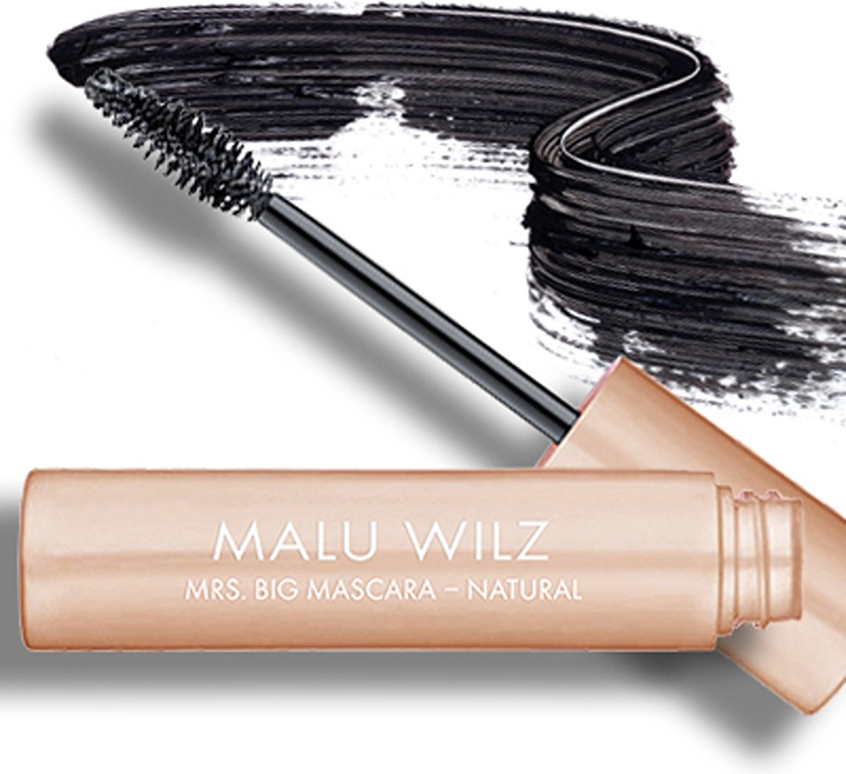 Malu wilz - mrs. big mascara - natural lash performance - zwart