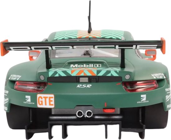 Porsche 911 GT3 RS (992) Vert/Jaune – Spark 1:18 – Édition Limitée (911 Pièces)
