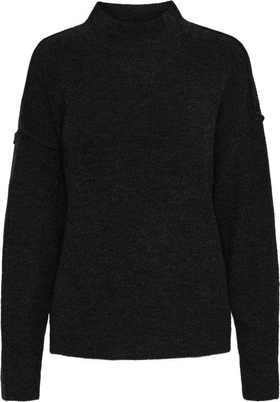 PIECES Pcrina Ls O-hals Heart Knit Bc dames Gebreide trui