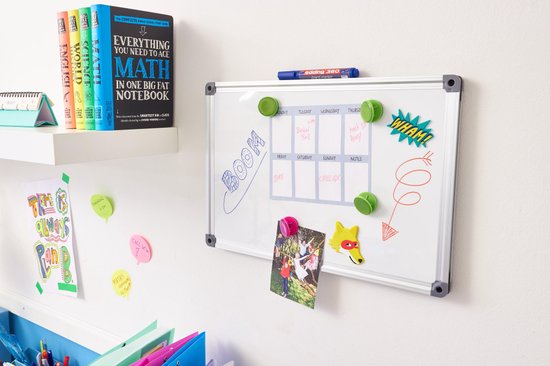 edding 360 whiteboardmarker set - diverse kleuren - 8 whiteboard stiften - ronde punt 1,5 - 3 mm - boardmarker uitwisbaar - voor whiteboard, flipchart, prikbord, memobord - sketchnotes - navulbaar - in kartonnen verpakking