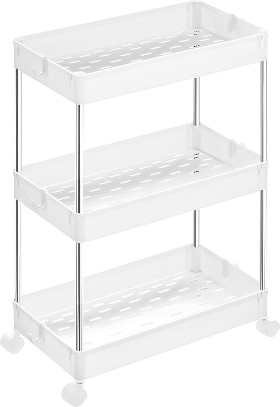 Kooiwagen, 2-zijdige demonteerbare rolcontainer, winkellevering rolkooien op wielen (1 plank