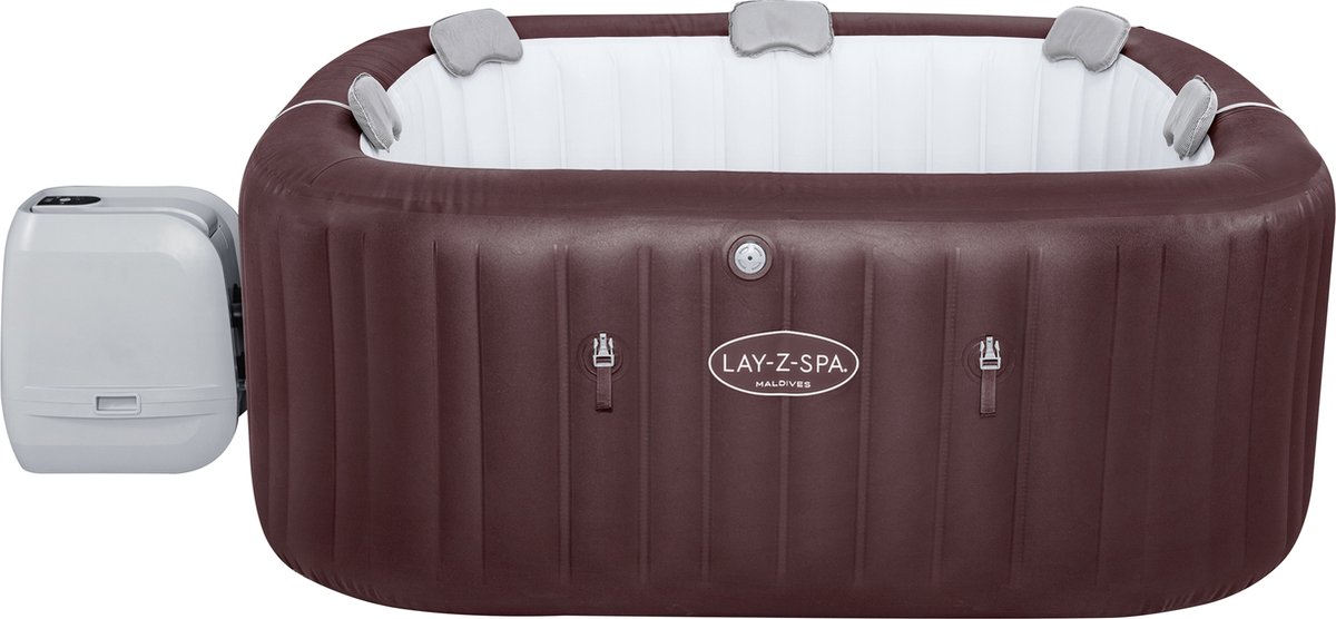 Lay-Z-Spa Maldives HydroJet Pro Smart - 5 tot 7 personen - 201 x 201 x 80 cm