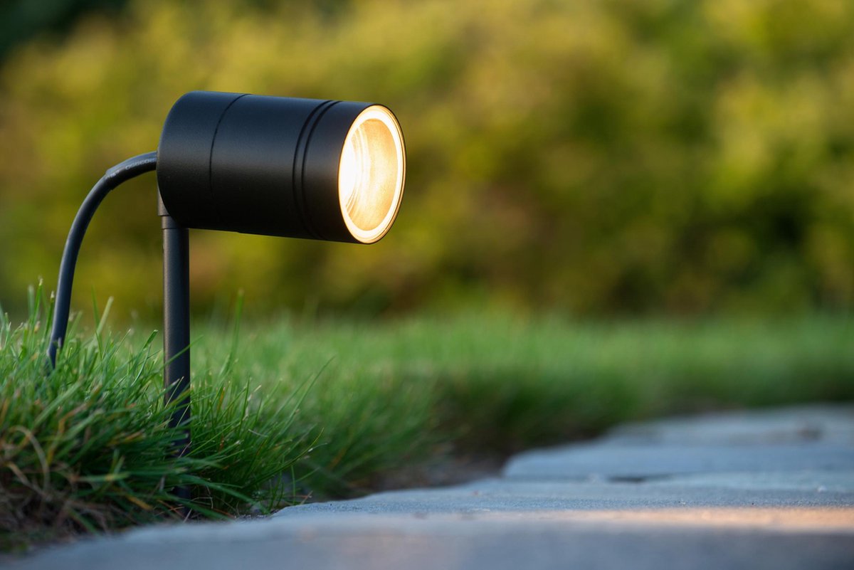 Lucide Arne-LED - Tuinspot - Ø 6,3 cm - LED - GU10 - 1x5W 2700K - IP44