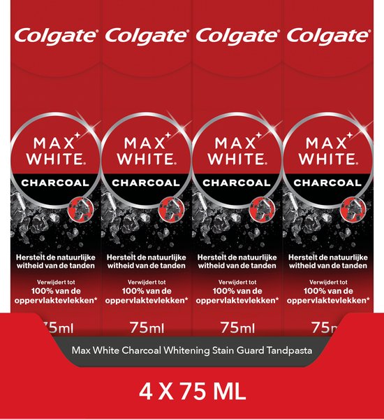 Colgate Max White Charcoal Whitening Tandpasta