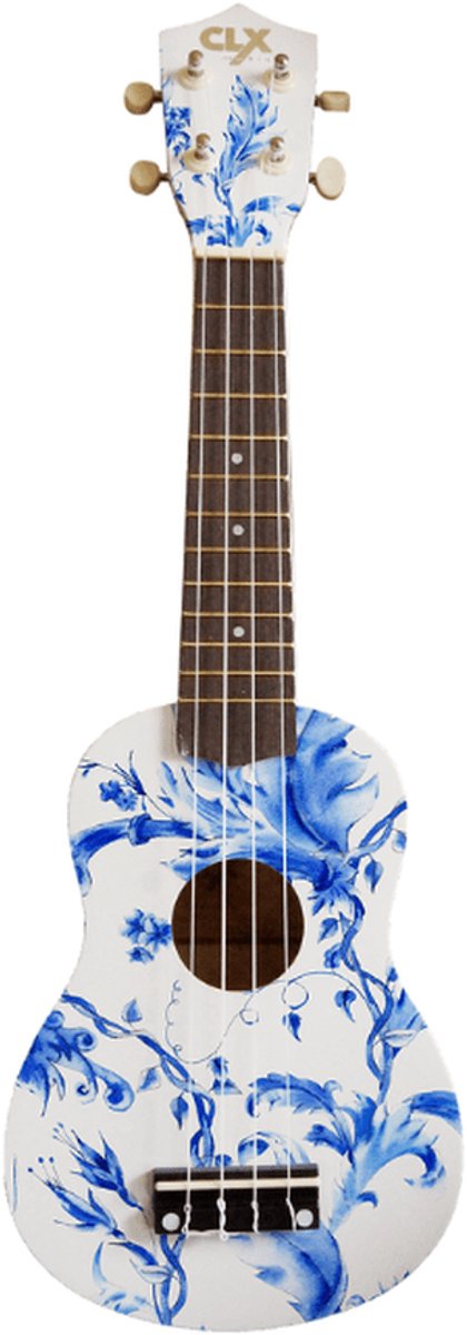CLX 21 Sopraan Ukulele Delfts Blauw