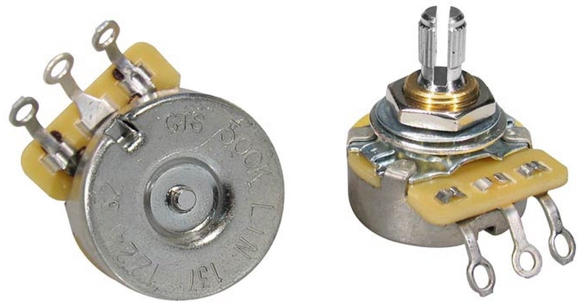 CTS USA 500K Lineaire Potentiometer - Bulk Pack van 20 Stuks