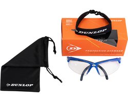 Dunlop squashbril i-Armor blauw