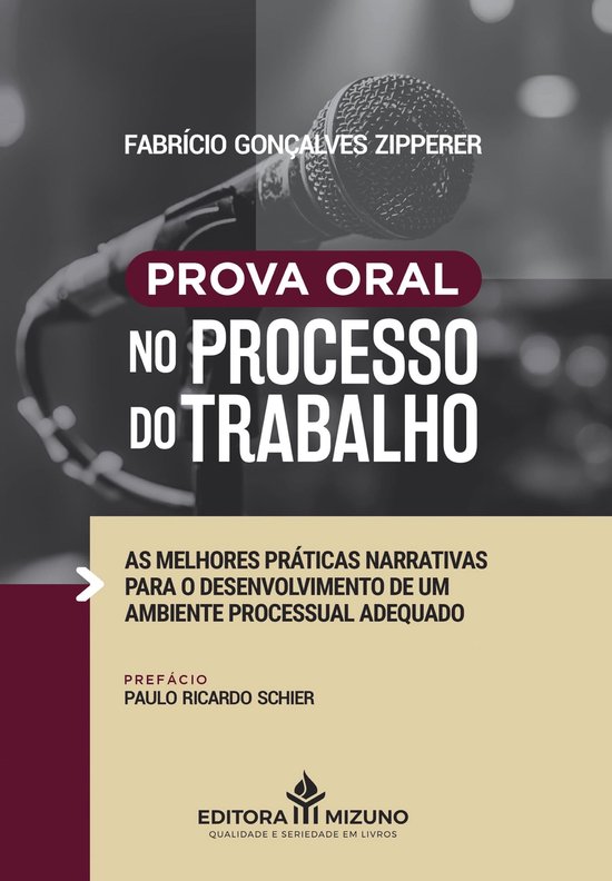 Prova Oral no Processo do Trabalho - cover