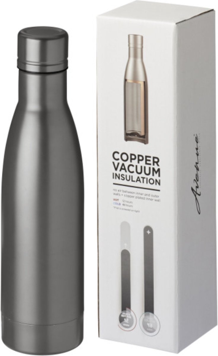 Copper Vacuum insulation 500 ML RVS