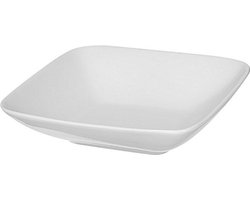 Tognana - Schaaltje - CADEAU tip - Wit - Vierkant - Snack schaaltje - 14x12cm - Set à 6 stuks
